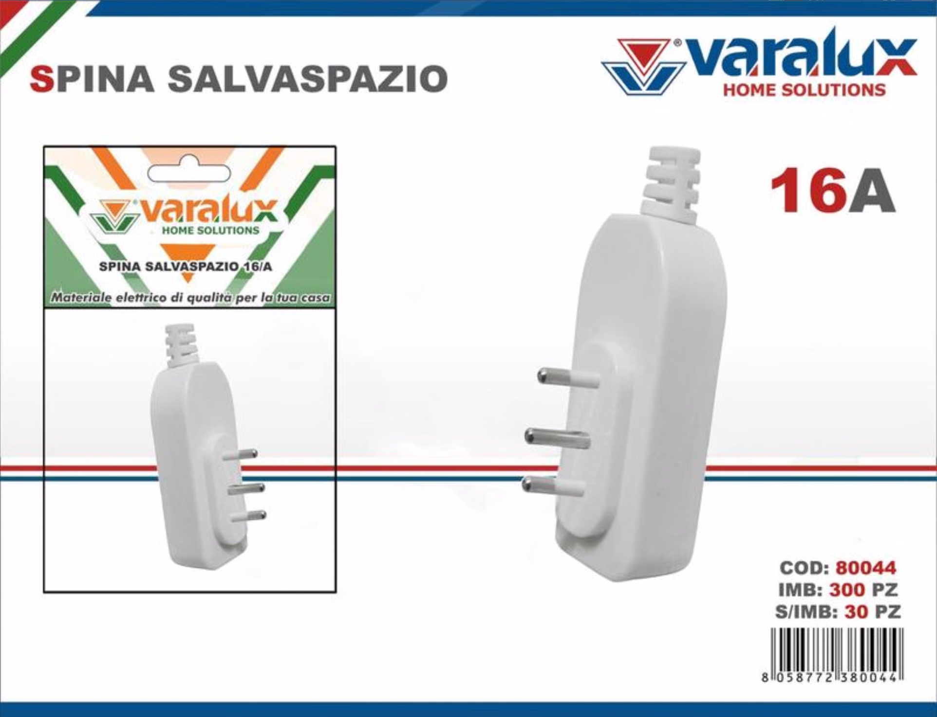 Spina salvaspazio 16A